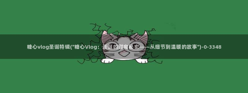 糖心vlog小说